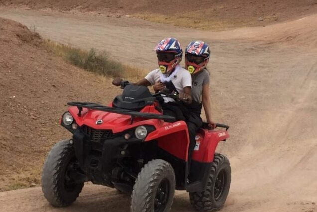 Quad in the desert of agafay in half a day