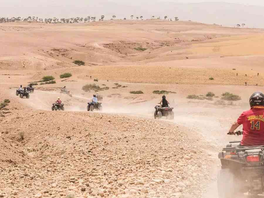 Agafay Desert Quad Biking from Marrakech