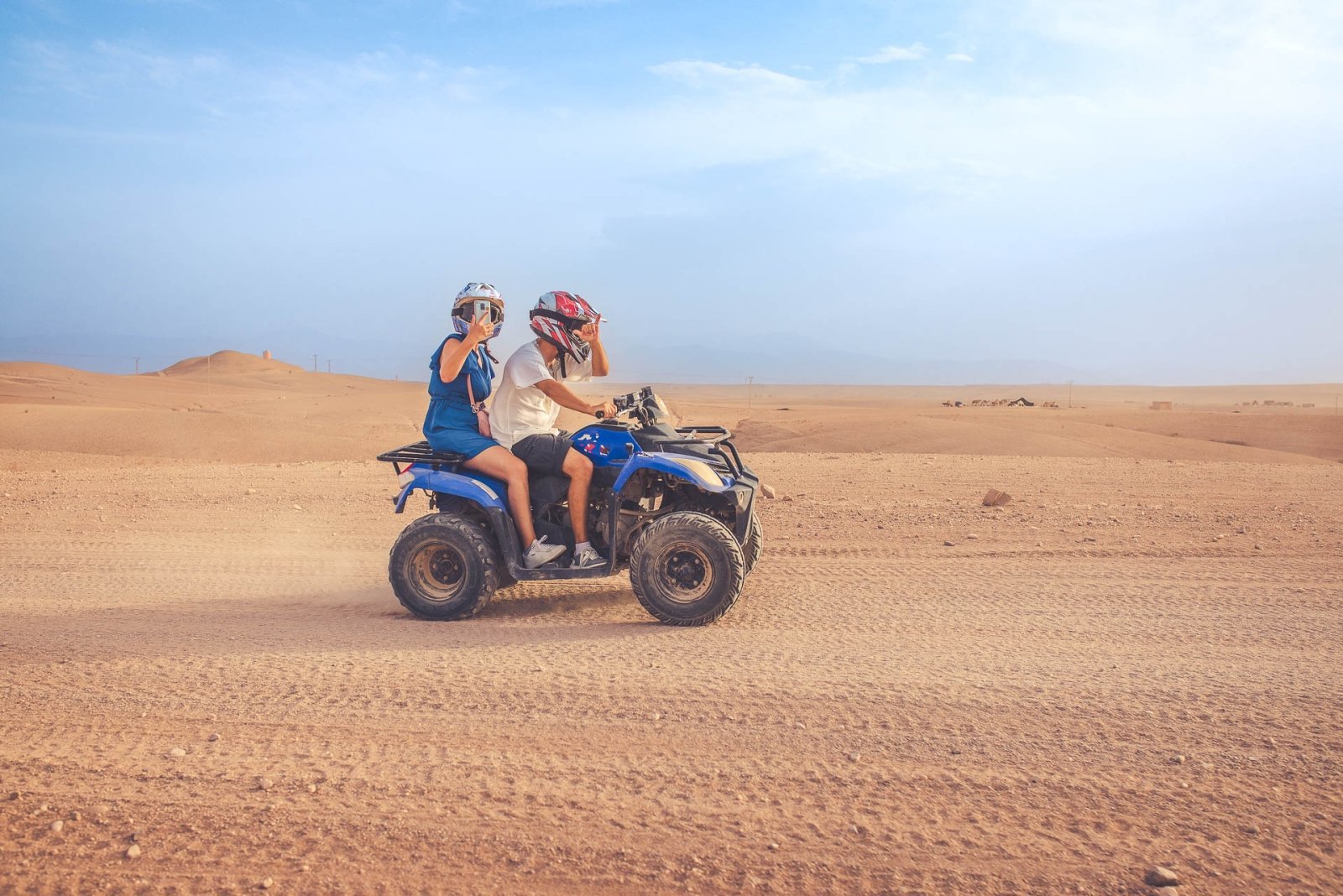 Agafay Desert Quad Biking Camel Ride Dinner and Show