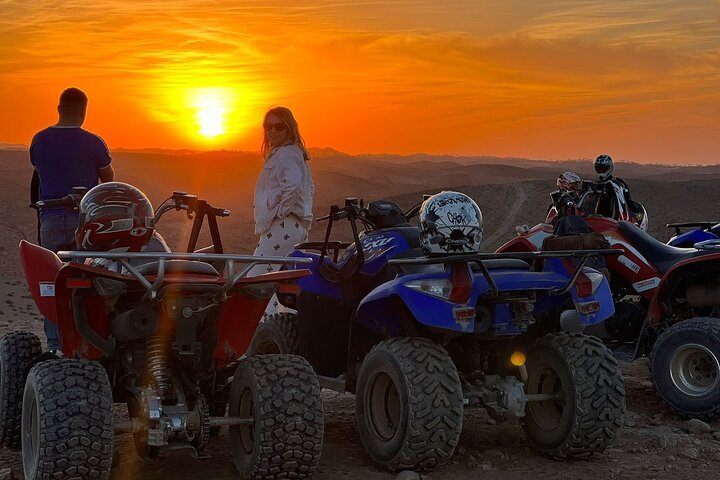 Agafay Desert Quad Biking Camel Ride Dinner and Show